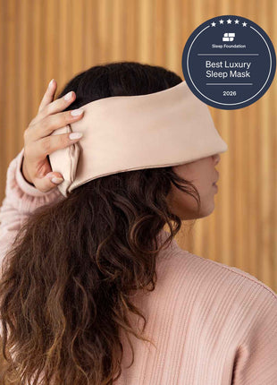 Weighted Silk Sleep Stone Mask