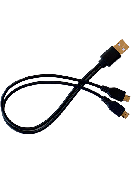 Dual-pronged Charging Cable