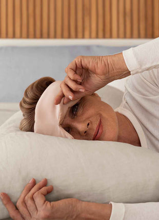 Weighted Silk Sleep Stone Mask